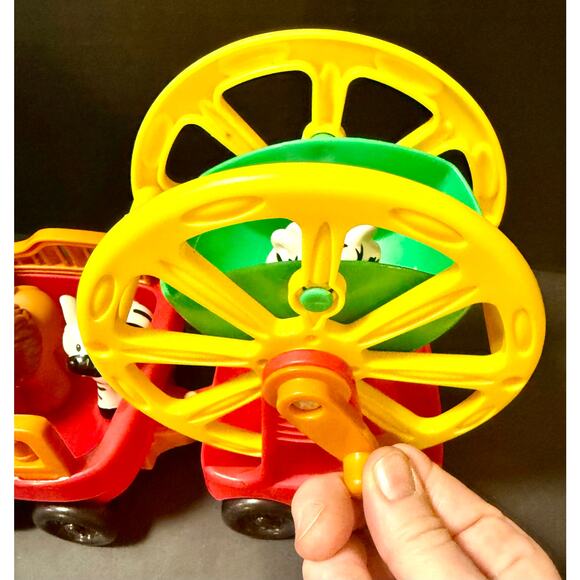 FP Little People Animal Sounds zoo train Crank no animals figures included works - Picture 5 of 6